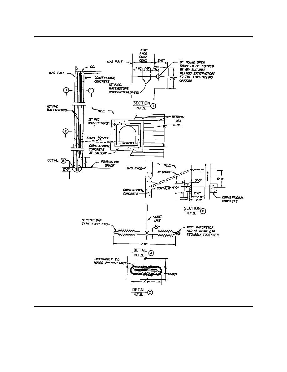 Figure 1-21. Waterstop details